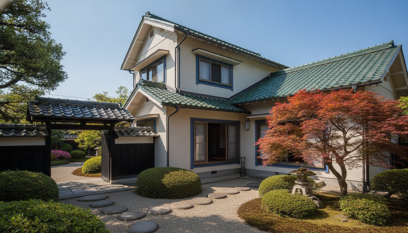 戸建て住宅の外観