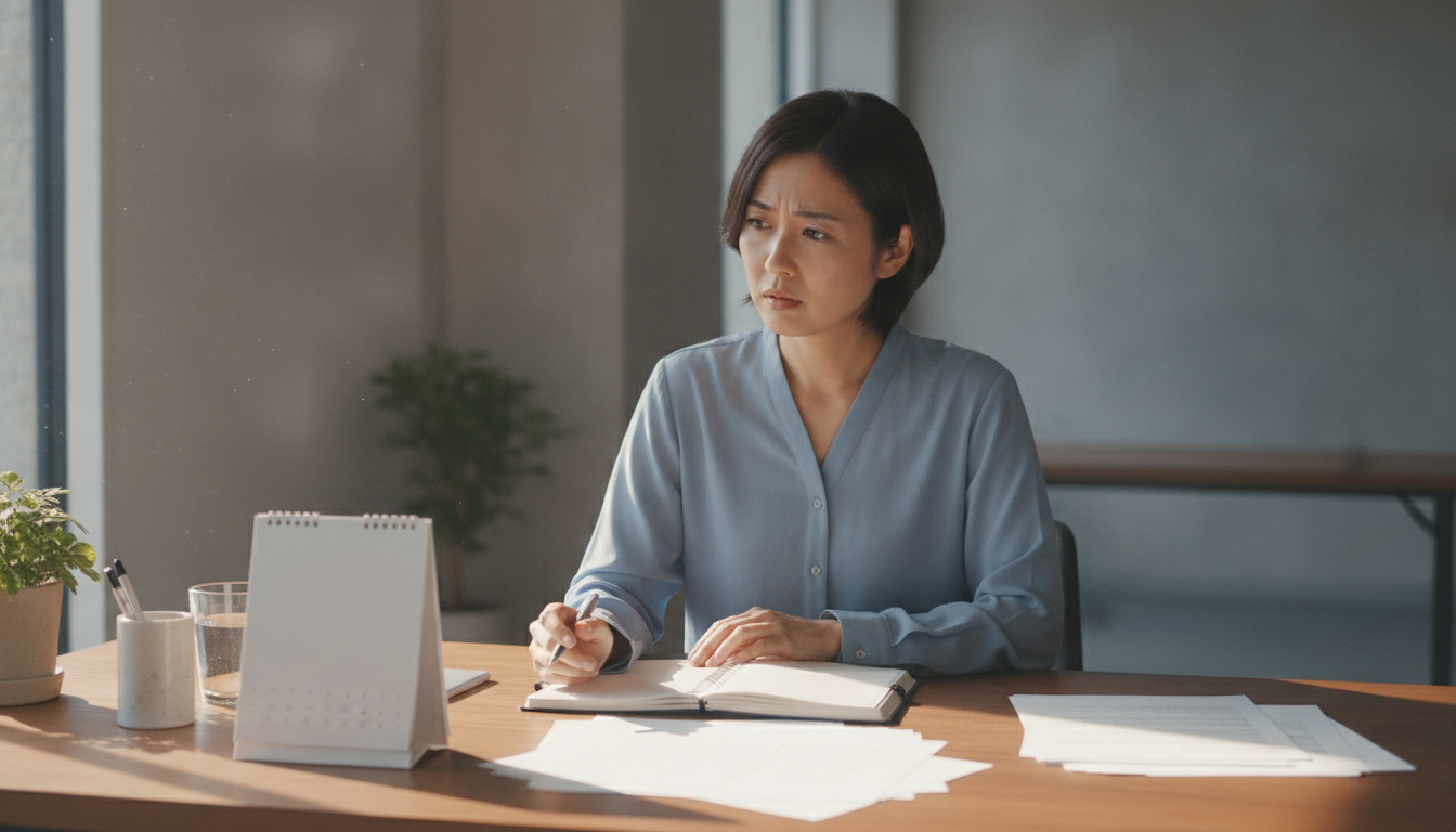 補助金の予算上限と申請スケジュールを確認する様子
