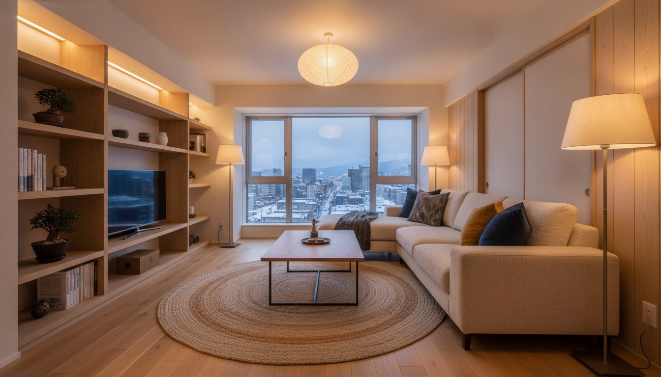 札幌市内のリノベーション済み1000万円以下の中古マンションの内装